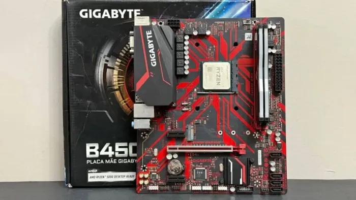 Kit B450M Gaming Gigabyte + Ryzen 5 5600 + 2x8GB Geil RGB 3000mhz