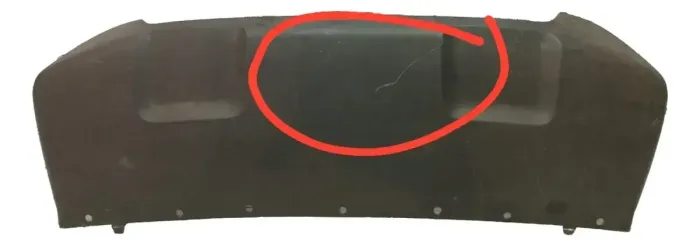 Spoiler Dianteiro Aplique Ecosport 18 19 20 21 Original N34v (Usado) / V12