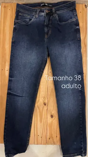 Calça jeans tamanho 38 adulto