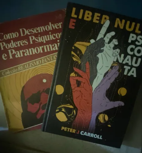 Livros Liber Null e psiconauta + como desenvolver seus poderes psíquicos e paranormais