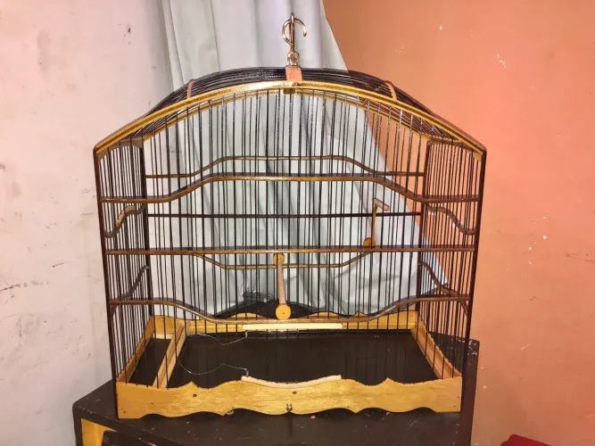 Gaiola para Pássaros Pequenos - Fabricação Própria