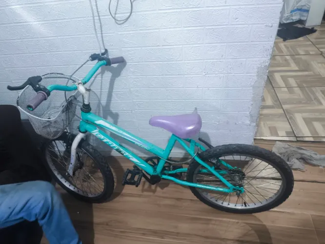 Bicicleta Infantil/Juvenil Aro 20 - TK3 Track Cindy (Com Cestinha)