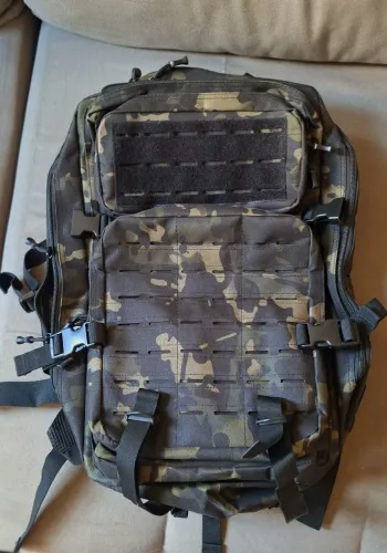 Mochila tática Militar 50 litros impermeável 