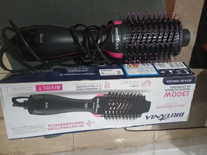 Escova modeladora