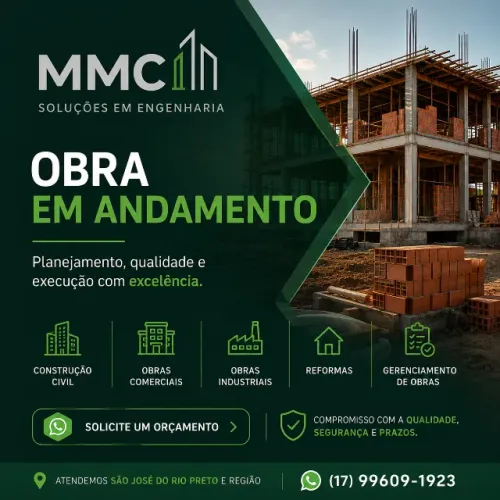 Projetos , regularização, execução de obras