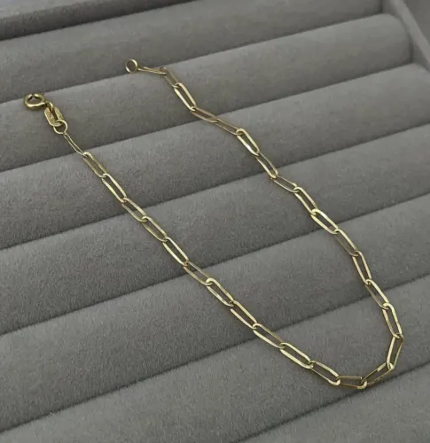 PULSEIRA LAMINADA DE OURO 18K