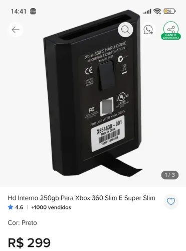 HD Xbox 360 250gb