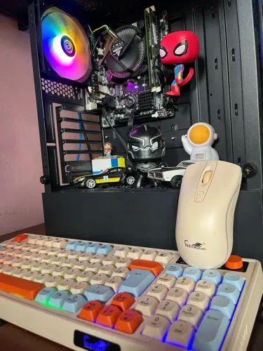 Pc Gamer Muito Top Rodando Jogos e Progamas Completo + Monitor Teclado e Mouse