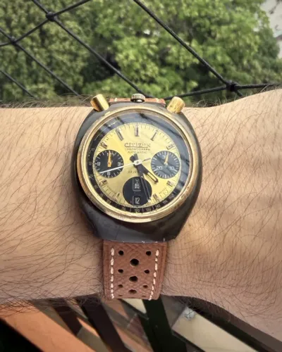 Citizen Bullhead 8110 cronógrafo automático flyback revisado