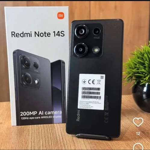 Xiaomi Note 14S 512/24GB RAM. Câmera de 200MP. Novo lacrado com garantia e pronta entrega