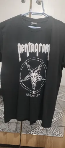 Camisa banda pentagram