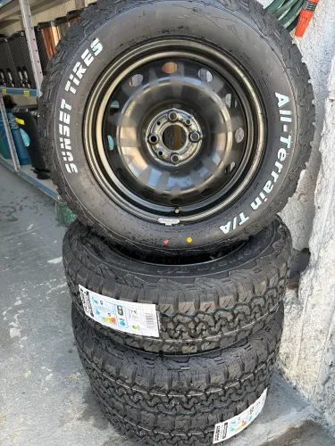 Rodas + Pneus Strada Aro 15
