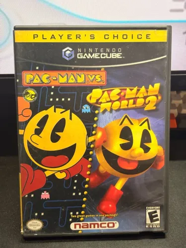 Pac-Man World 2 + Pac-Man Vs. - Nintendo GameCube (Original / Completo CIB 2 Discos)