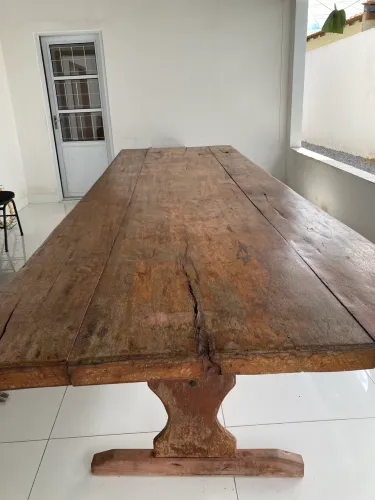 Mesa Jantar Madeira 18 Pessoas Resistente