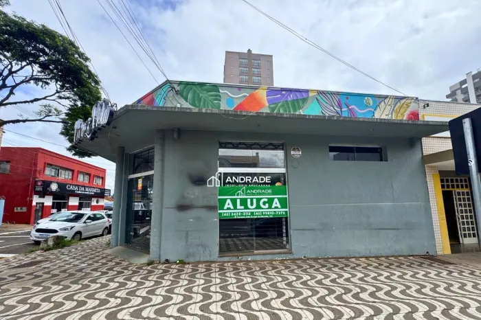 Sala de esquina para locação,R$2.500,00 - 120m², Barra Funda, Apucarana, PR
