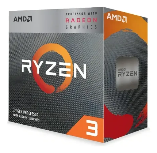 Processador gamer AMD Ryzen 3 3200G ,4 núcleos e 4GHz de frequência com gráfica