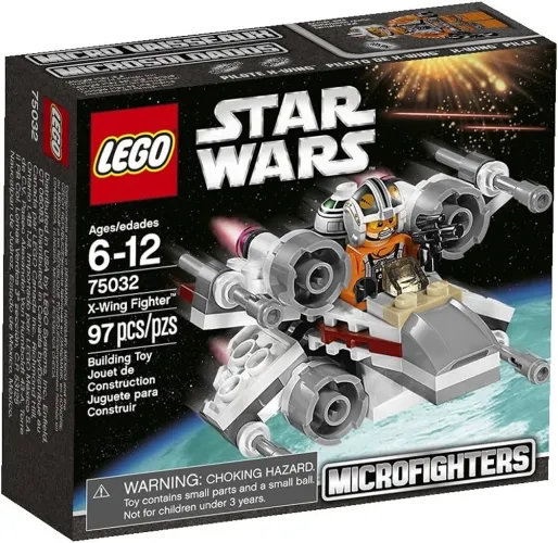 Coleção Lego star wars micro fighter x wing raro