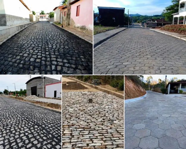 Calçamento mão de obra 