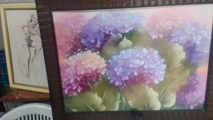 quadro a óleo para decoração 