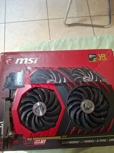Placa de vídeo GTX 1060 gaming
