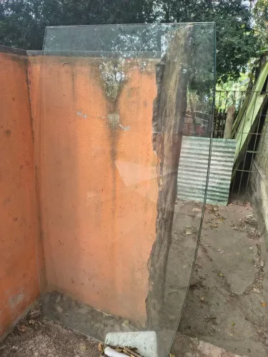 Tampo de mesa vidro