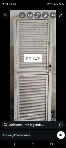 Porta de Massaranduba 2 x 0,70