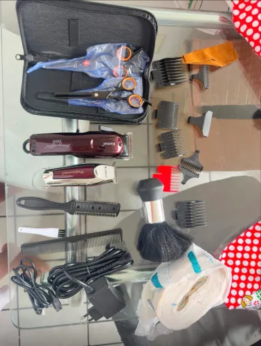Kit barbearia completo