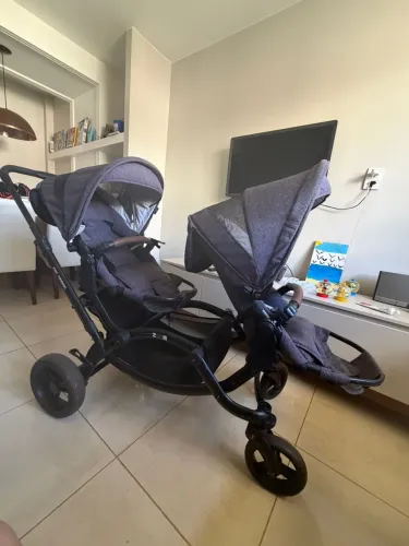 Carrinho infantil gêmeos ABC design zoom