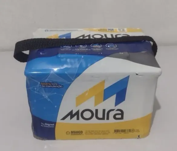 Bateria Moura 60 Amperes/Garantia 18 meses/Entrega e Instalação Grátis