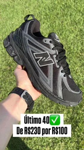 Tênis New Balance 1906R Preto Grafite Novo