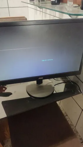 Monitor AOC 18.5" LED (Ideal para escritório / 2º monitor)