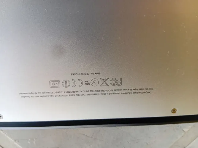 Macbook air 2010