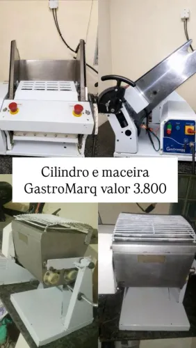Masseira + cilindro gastromaq