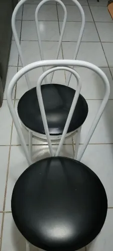 4 Cadeiras de ferro 180