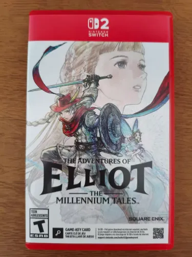 The Adventures of Elliot - Nintendo Switch 2 - game-key card - Mídia Física