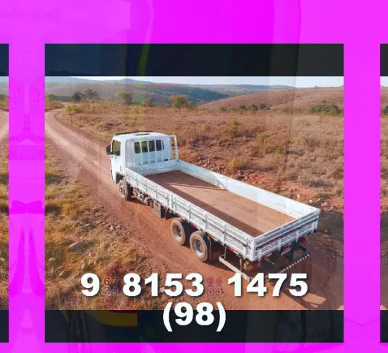 Frete em Carreta disponível! Ligue: 98?9?8153?0684 - TomCargo!