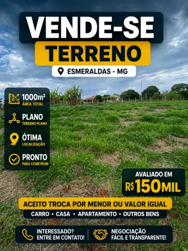 Terreno de 1000m2