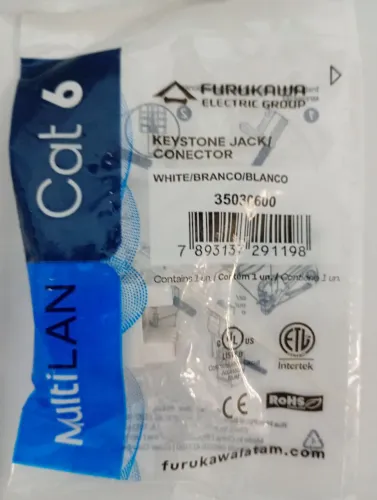 Conector cat6 multilan