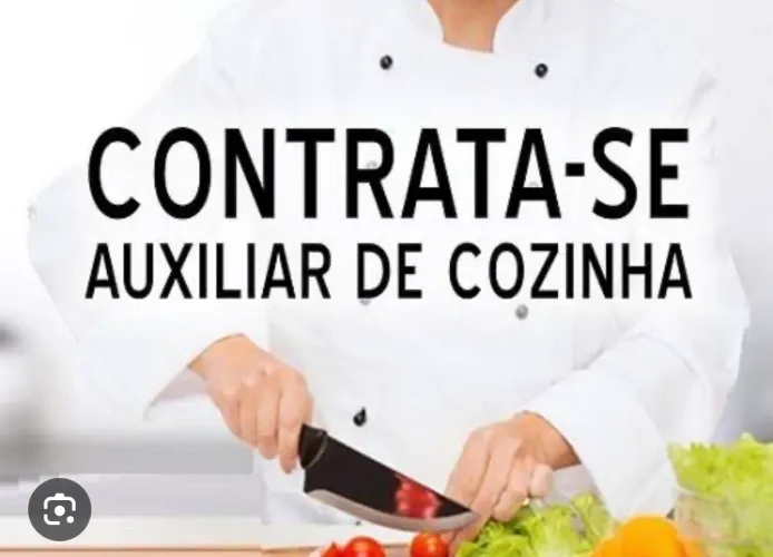Auxiliar de cozinha