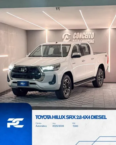 Toyota Hilux CD SRX 4X4 2.8 TDI 16V Diesel Aut. 2026