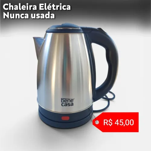 Chaleira Elétrica INOX