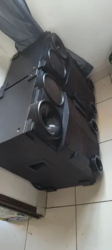 Caixa de som 15" LG toda original