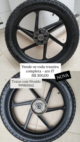 Roda traseira aro 17