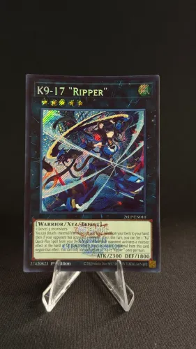 Yugioh K9-17 Ripper Emblazoned Secret Rare World Championship 2026