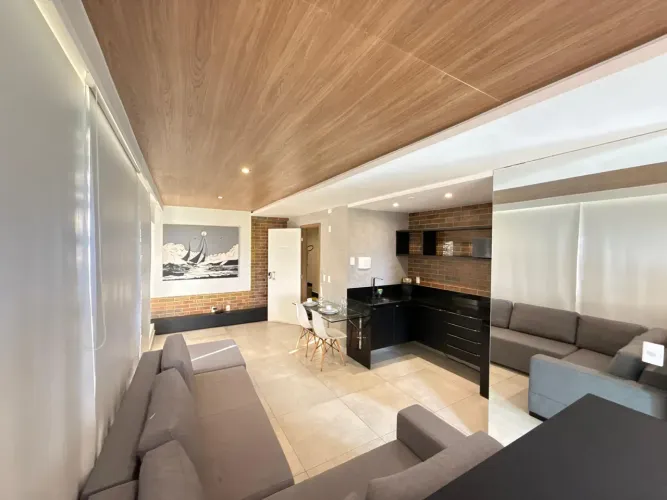 Flat Alto Padrão - Ponta Negra - 48m2 - Mobiliado