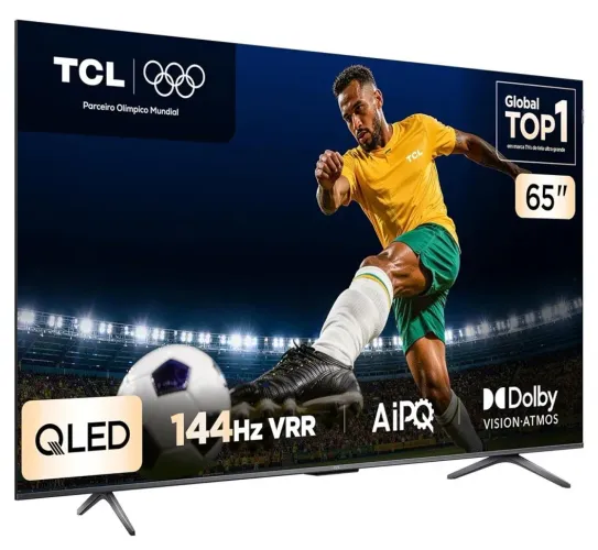Tv . Tcl 65 com nota fiscal 2.700