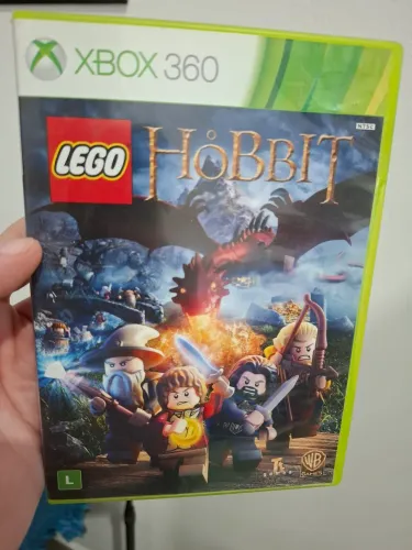 Jogo game lego o hobbit xbox 360