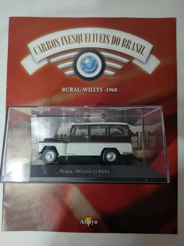 Miniatura Rural Willys 1968 1:43 Altaya + Fascículo
