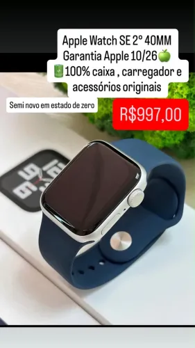 Apple Watch SE 2° G com garantia Apple 10/26