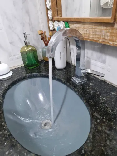 Torneira inox para lavatório 